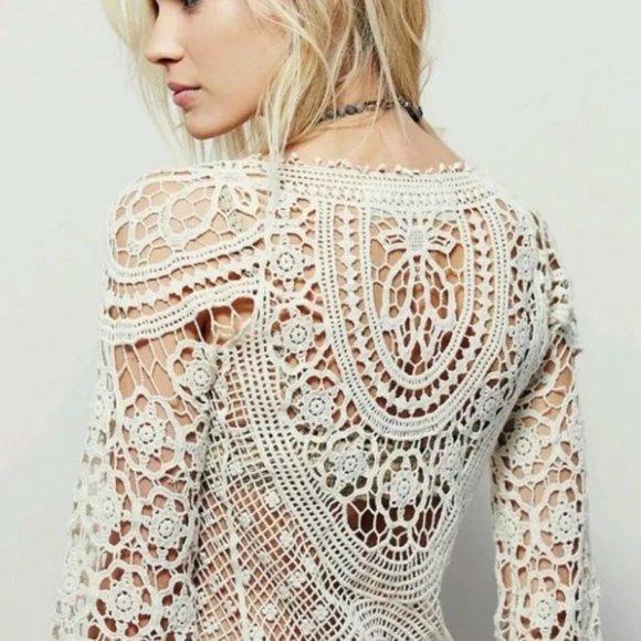 ⛔ SOLD ⛔ NWT Jen's Pirate Booty x Free People Crochet Lace - Picture 2 of 15